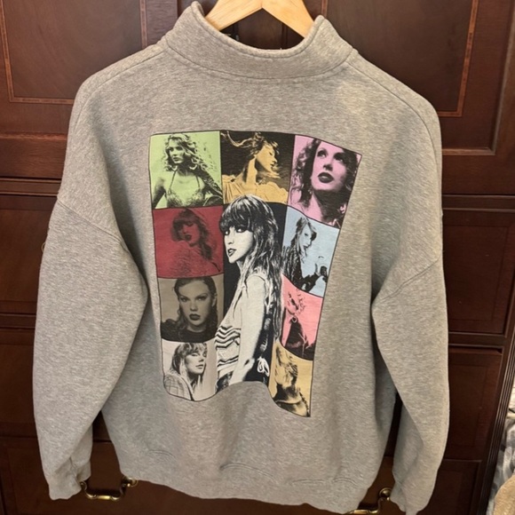 Taylor Swift Tops - Taylor Swift Eras Tour 1/4 Zip Sweater